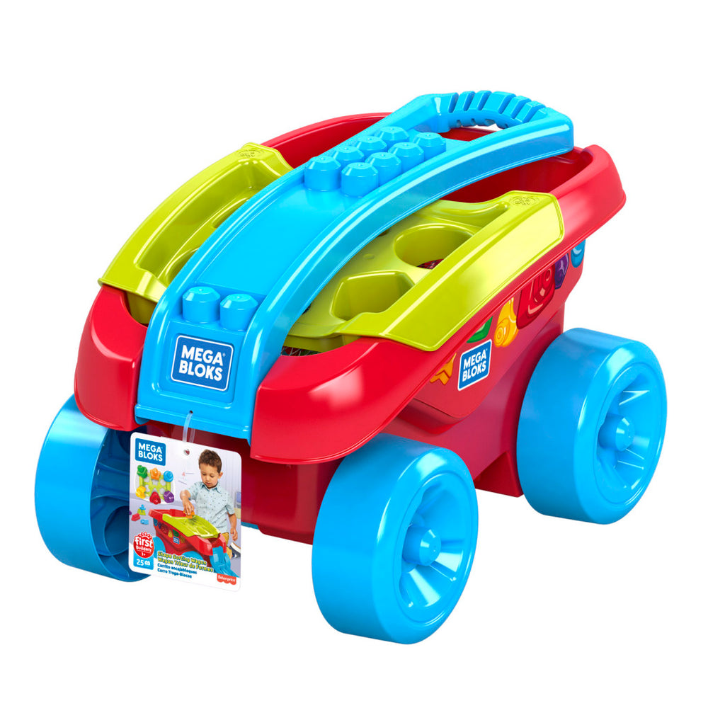 Fisher Price Mega Bloks Pull Cart Formsortierer