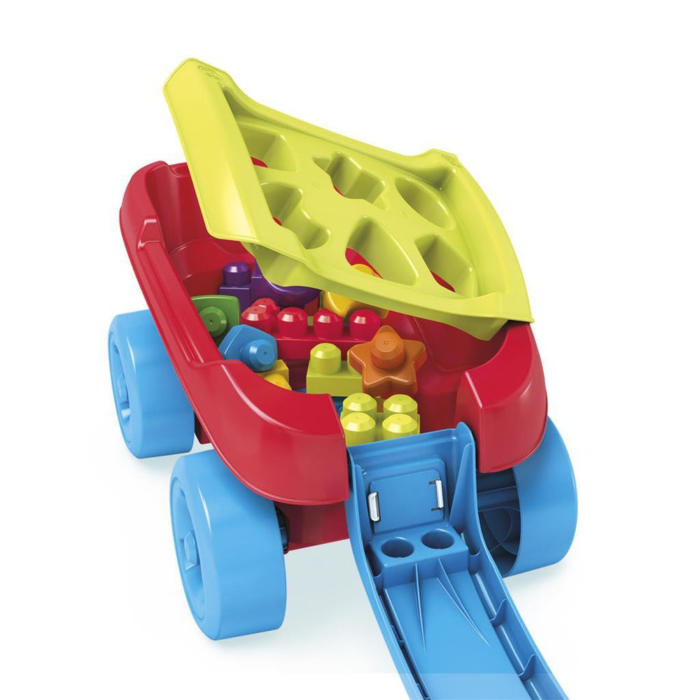 Fisher Price Mega Bloks Pull Cart Formsortierer