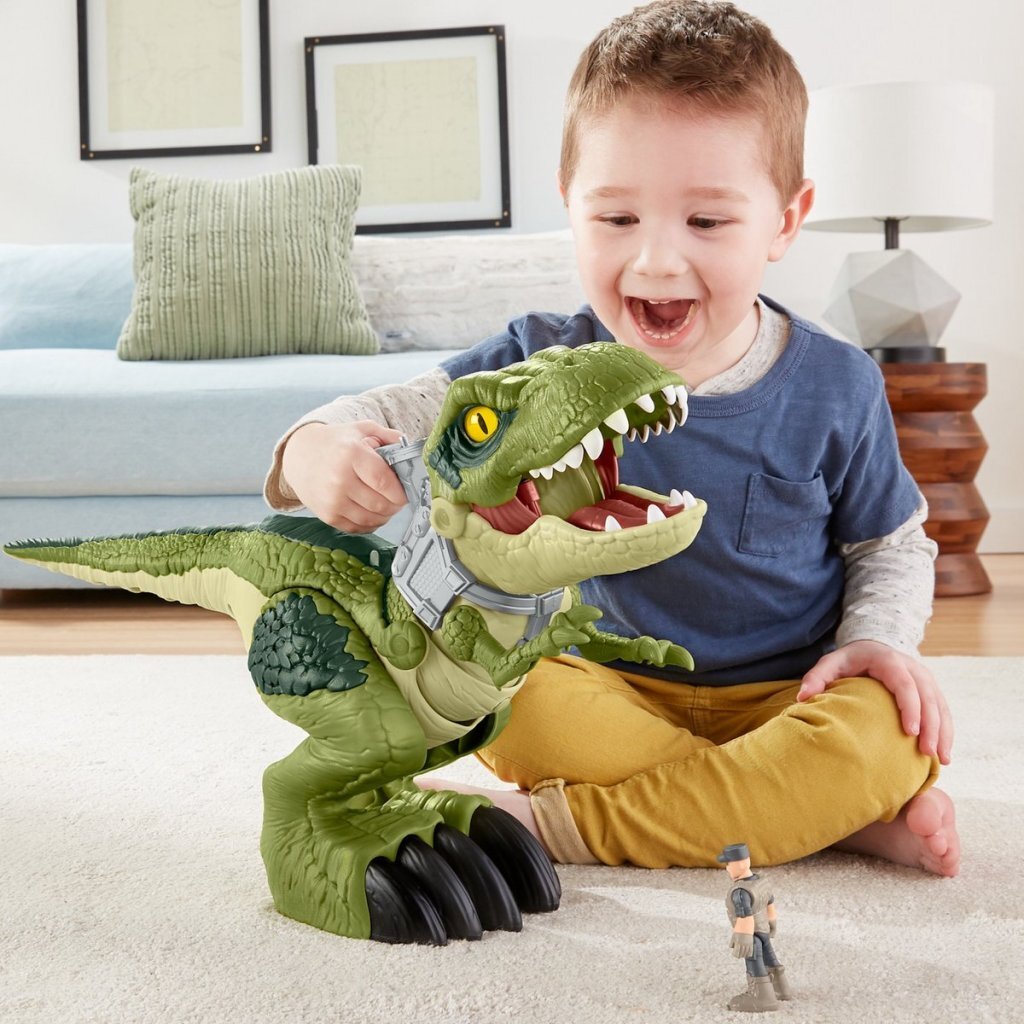 Fisher price imaginext mundo jurásico megamouth t-rex