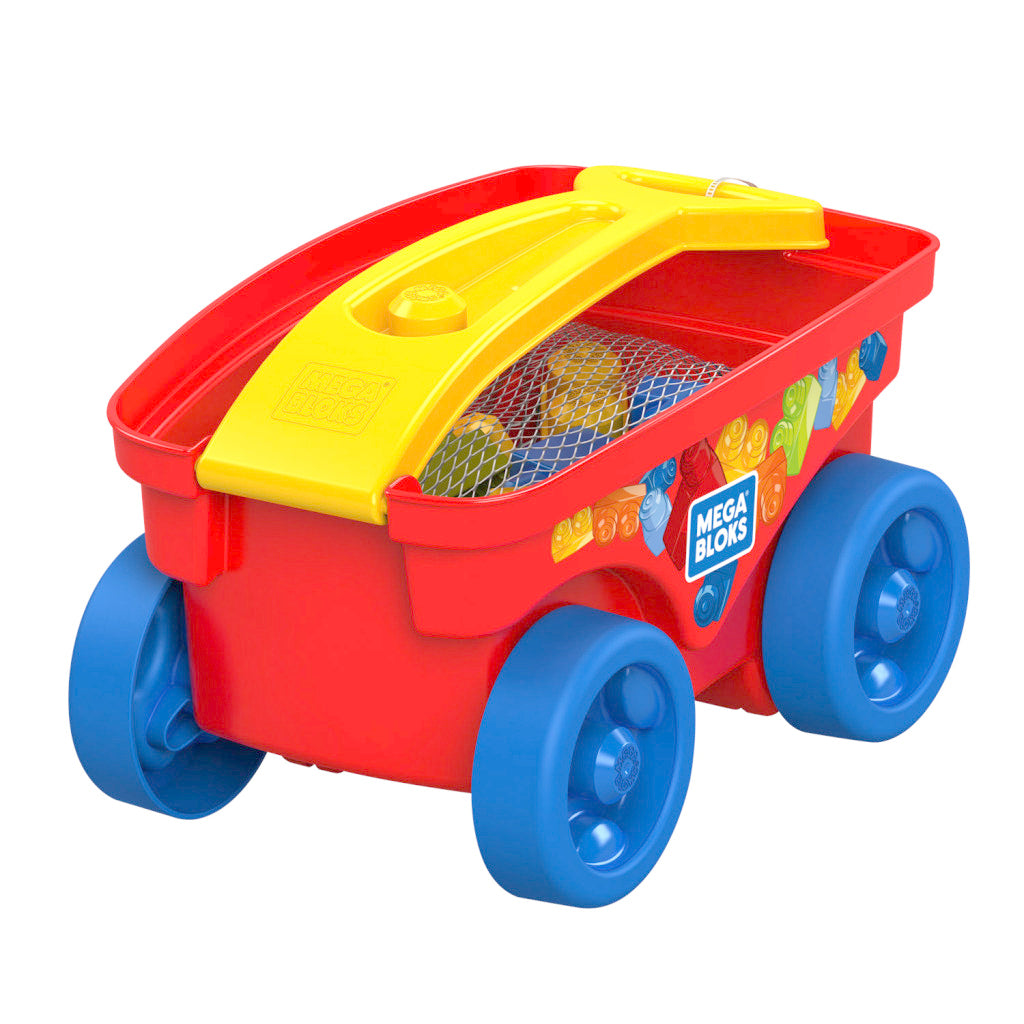Carro Mega Bloks con Bloques 20 Piezas