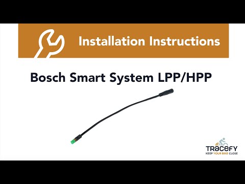 Tracefy Bosch Smart LPP in HPP priključek