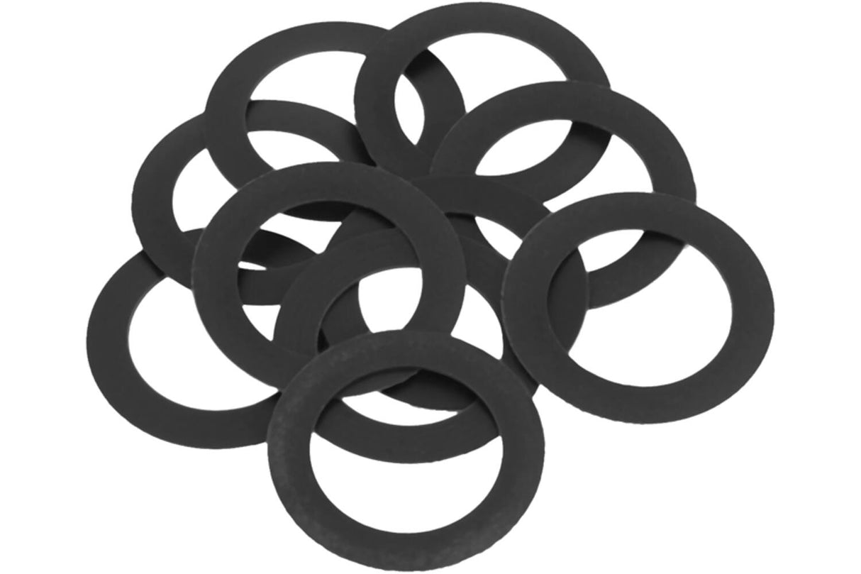 Hjul tillverkar hjul mfg distans 1,0 mm för shimano 24mm axel 10 bitar