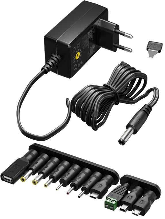 Abi goobay netvoeding 1000ma 12w gestliseerd - 7795512