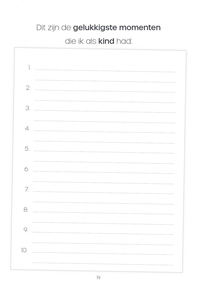 Kosmos 100 lijstjes van geluk