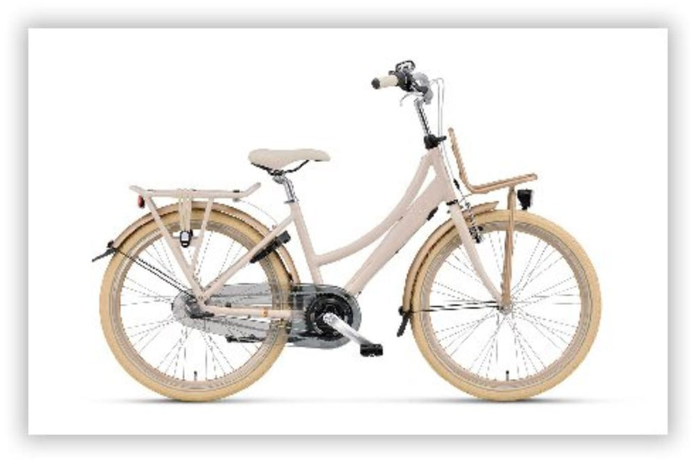 Batavus front fork 24 sugar pink pms7604