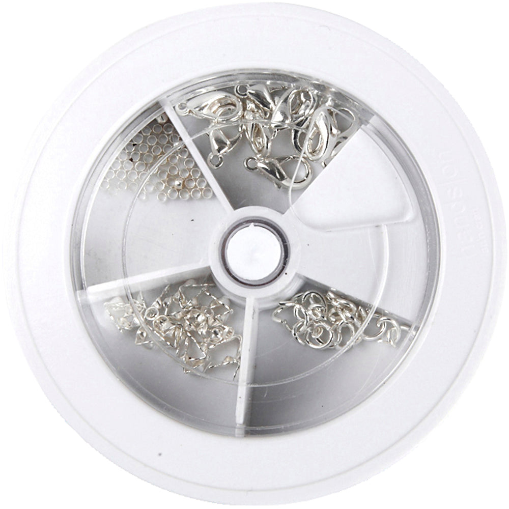 Creativ Company Schmuck Silverly Starter Set, 101dlg.
