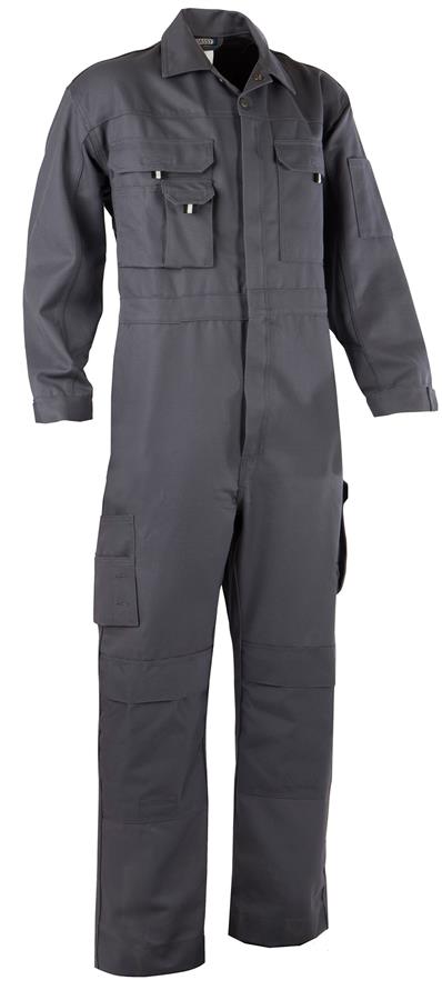 Dassy overall nimes katoen grijs l