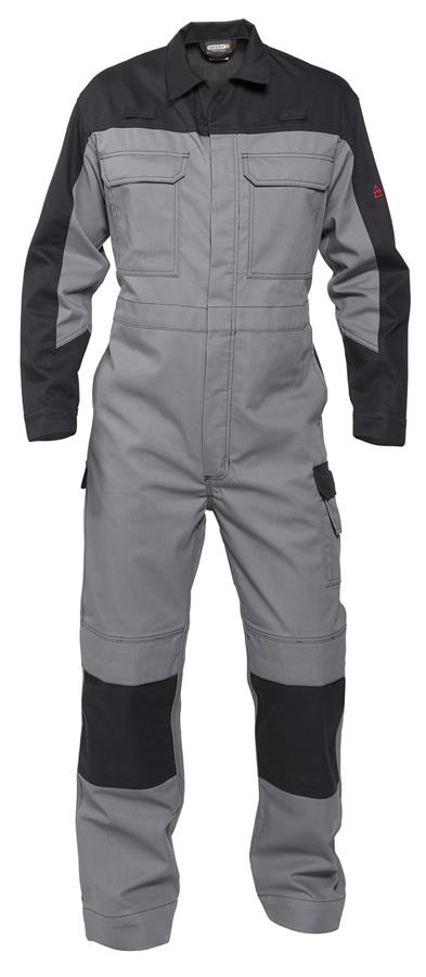 Dassy overall niort multinorm grijs zwart s