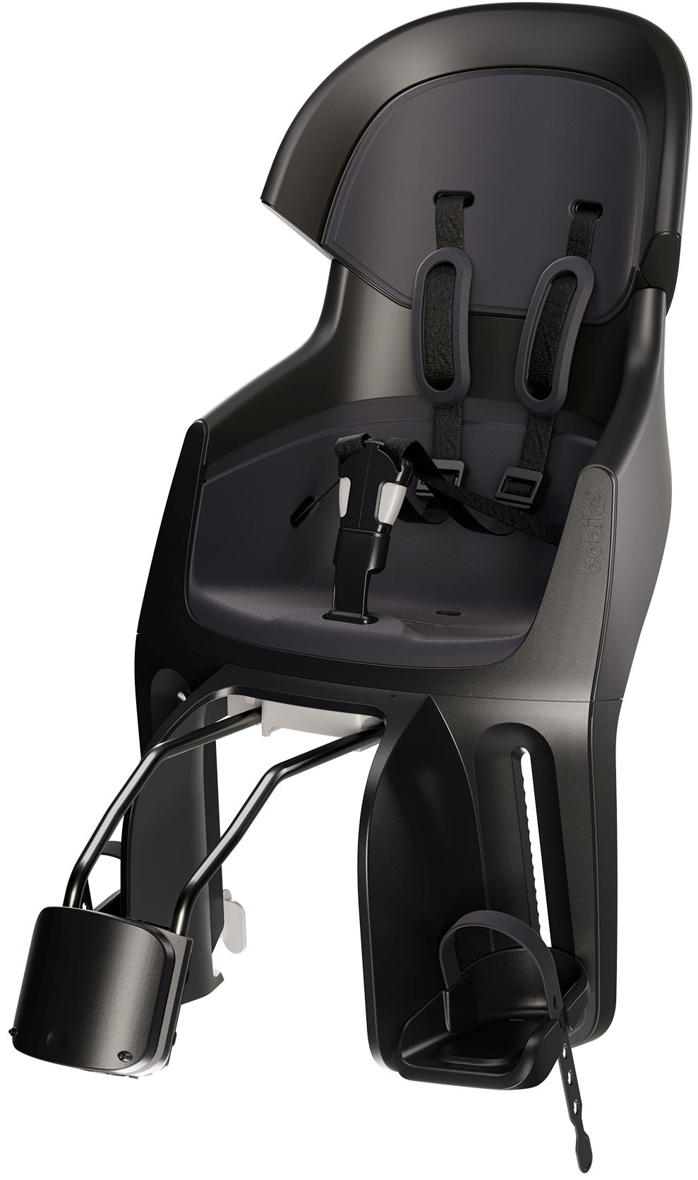 Bobike rear child seat Evolve Maxi - frame mounting - urban black