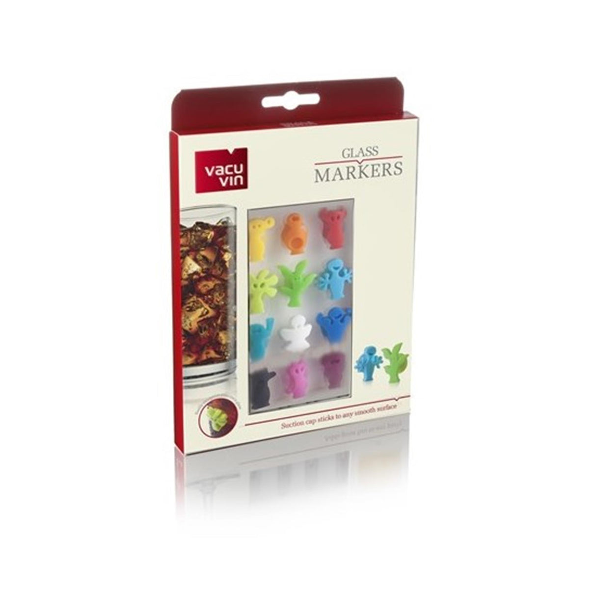 Vacu vin glasmarkører festfolk