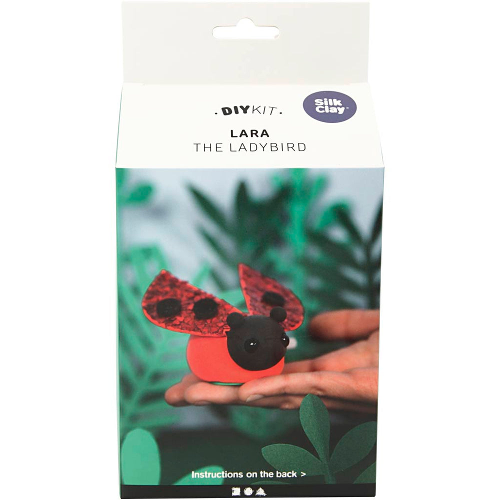 Silk clay lara the ladybug, 1 set