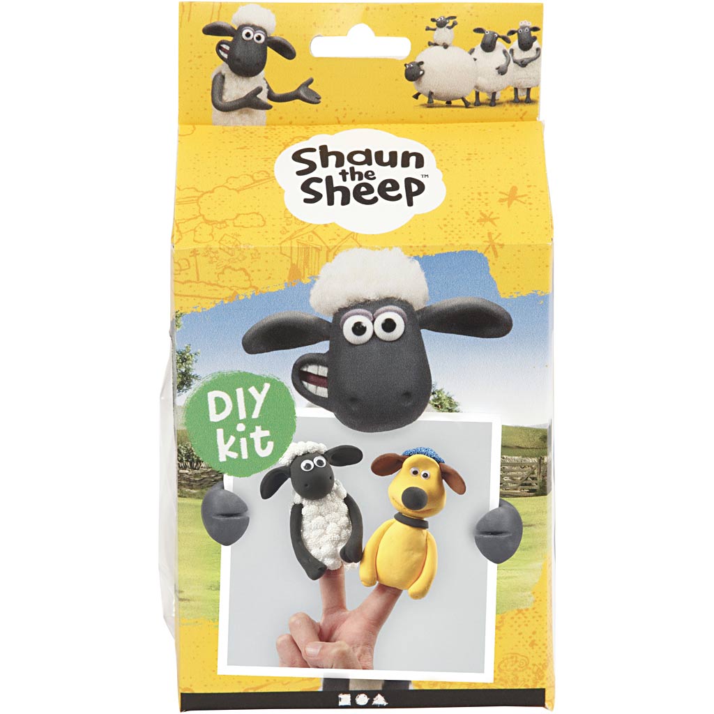 Shaun the sheep finger puppets, 1 set