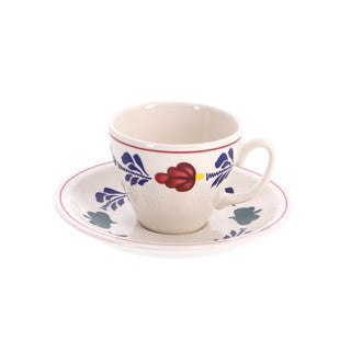 Royal boch cup saucer audrey 0.19l | 6 pieces