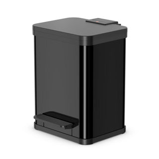 Hailo öko duo plus pedalbehållare 2x9l svart