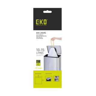 Eko avfallspåse typ c 10-15 liter