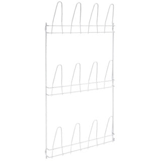 Metaltex tomado wall shoe rack penny 41 x 77 cm white