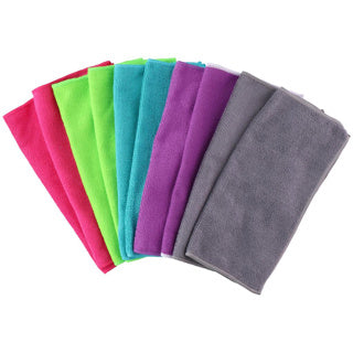Lifetime microfiber cloths 30x30 cm 10 pieces