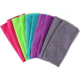 Lifetime microfiber cloths 30x30 cm 10 pieces