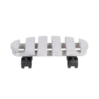 Carro gris redondo exterior