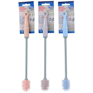 Lifetime clean bottle brush 29 cm 3 assorted