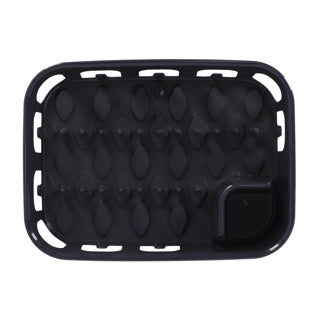 Curver essentials égouttoir à vaisselle 39x29x10,9 cm anthracite