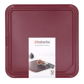 Brabantia Schneidebrett mittel lecker+ Auberginenrot
