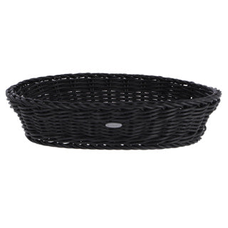 Westmark košara za kruh ovalna 32x23x7 cm črna | 3 kosi