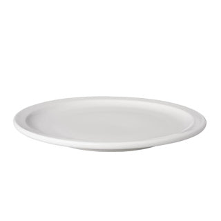 Tallerken 24 cm porcelæn hvid | 3 stk
