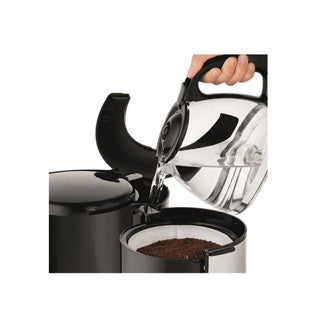 Tefal subito kaffebryggare rostfritt stål svart