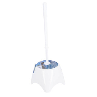 Imp toilet brush in plastic holder