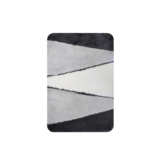 Alfombra de baño Dutch House dijon 60x90 cm gris