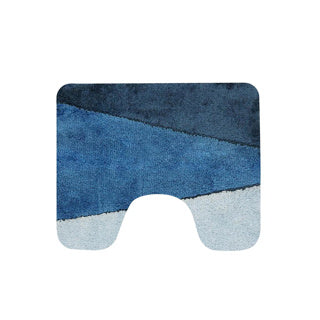 Casa holandesa Dijon Mat de baño 60 x 50 cm azul