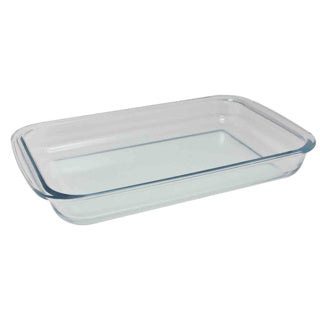 No brand oven dish glass 3ltr