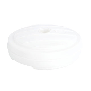 Eda Sonnenschirmständer 13 ltr weiß