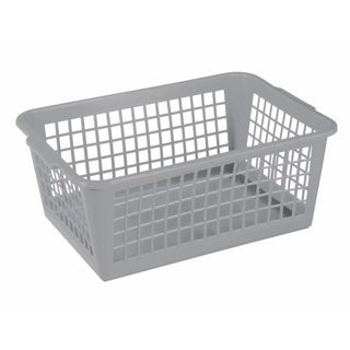 Sunware basic storage basket 37x26x15 cm gray