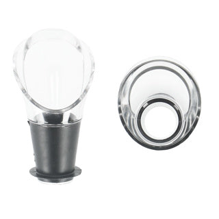 Vacu vin vacuvin servidor de vino cristal 2 piezas