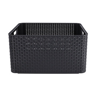 Curver Style Storage Basket Size L 30 L Anthracite