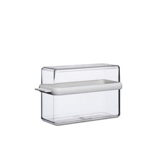 Mepal knackebroddoos stora wit transp | 2 stuks