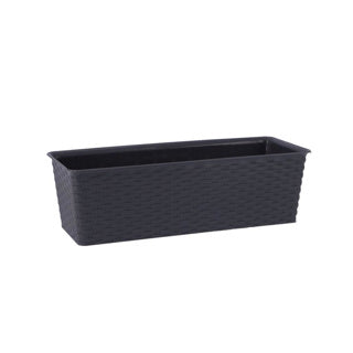 Flower box 12 x 16 x 40 cm pp assorted colors