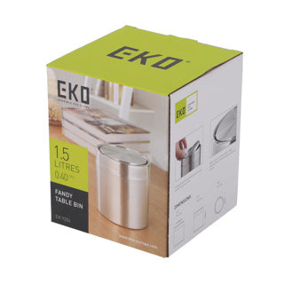 Eko Table Waste Bin Fandy 1.5L - Argent