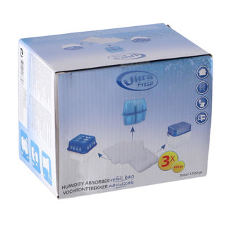 Basic ultra fresh refill dehumidifier 3x400 gr