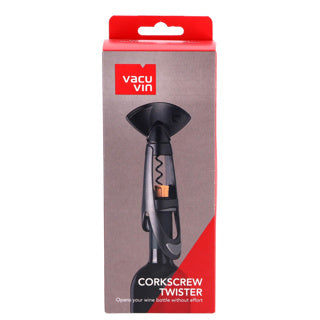 Vacu vin vacuvin corkscrew twister black