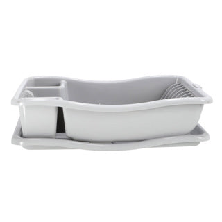 Curver dish drainer on plateau 38x29x8.5 cm light gray