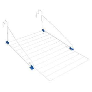 Metaltex Tomado- Hanging Drying Rack The Hague Silver Gray
