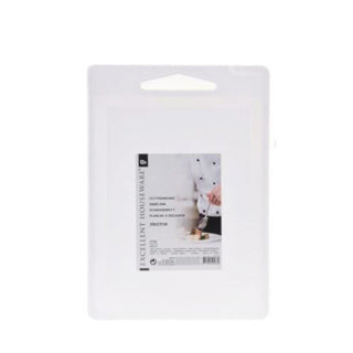 Ausgezeichnete Hauswaren -Schneidebrett 39 x 27 cm Weiß