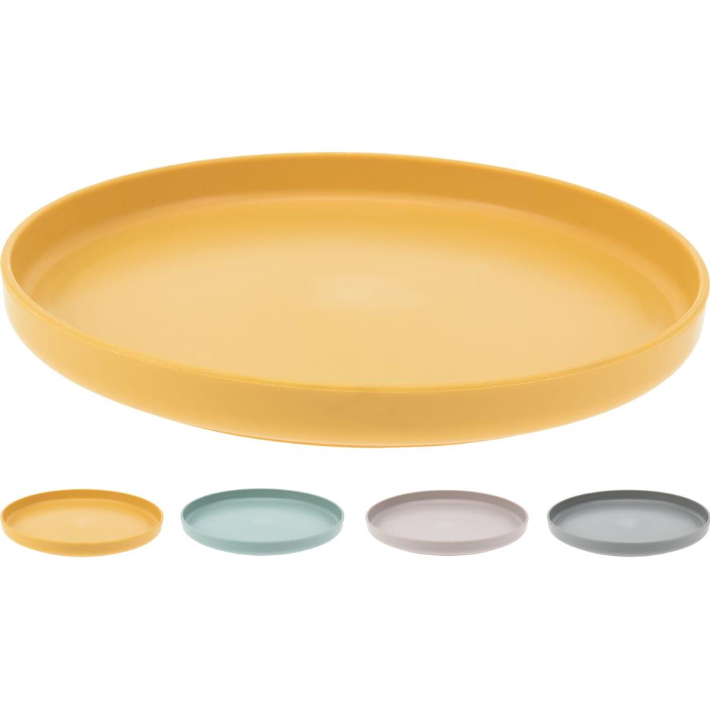Excellent houseware bord gerecycled kunststof ø19,5cm