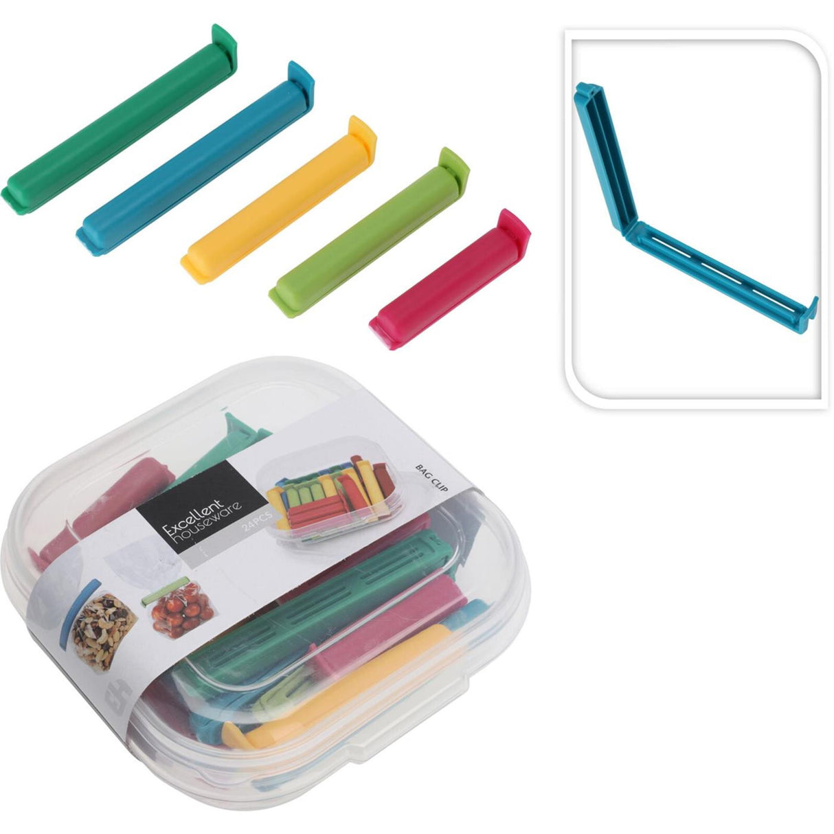 Excellent houseware vershoudclips 24st