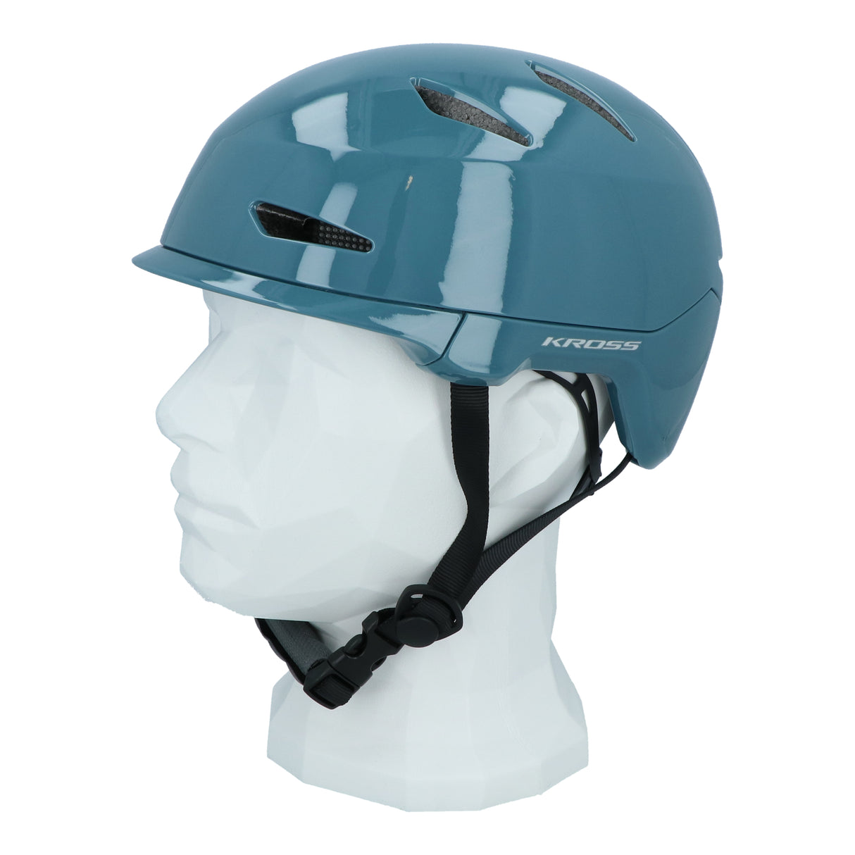 Kross Bicycle Helmet City Capitalo M (54-58 cm) - Bleu