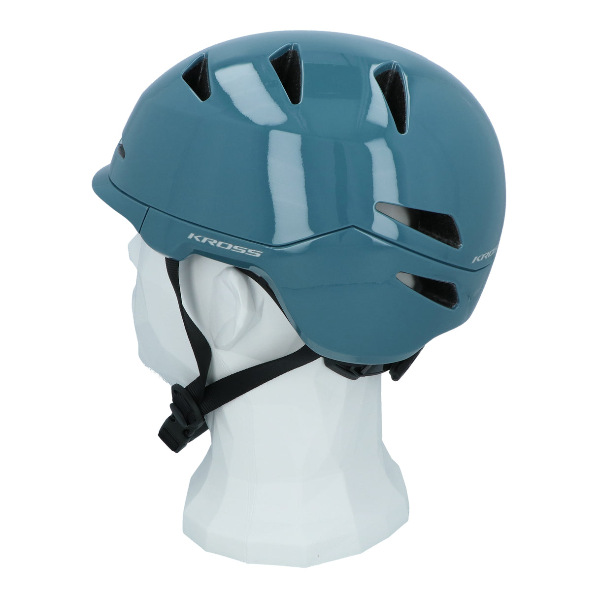 Kross Bicycle Helmet City Capitalo M (54-58 cm) - Bleu