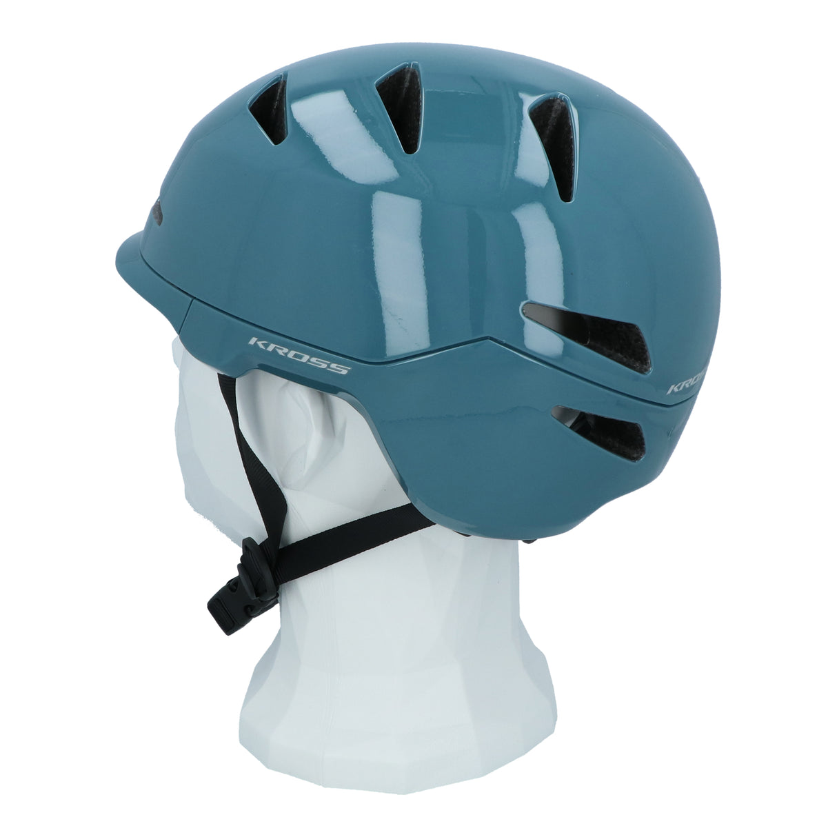 Kross Bicycle Helmet City Capitalo L (58-61 cm) - Bleu